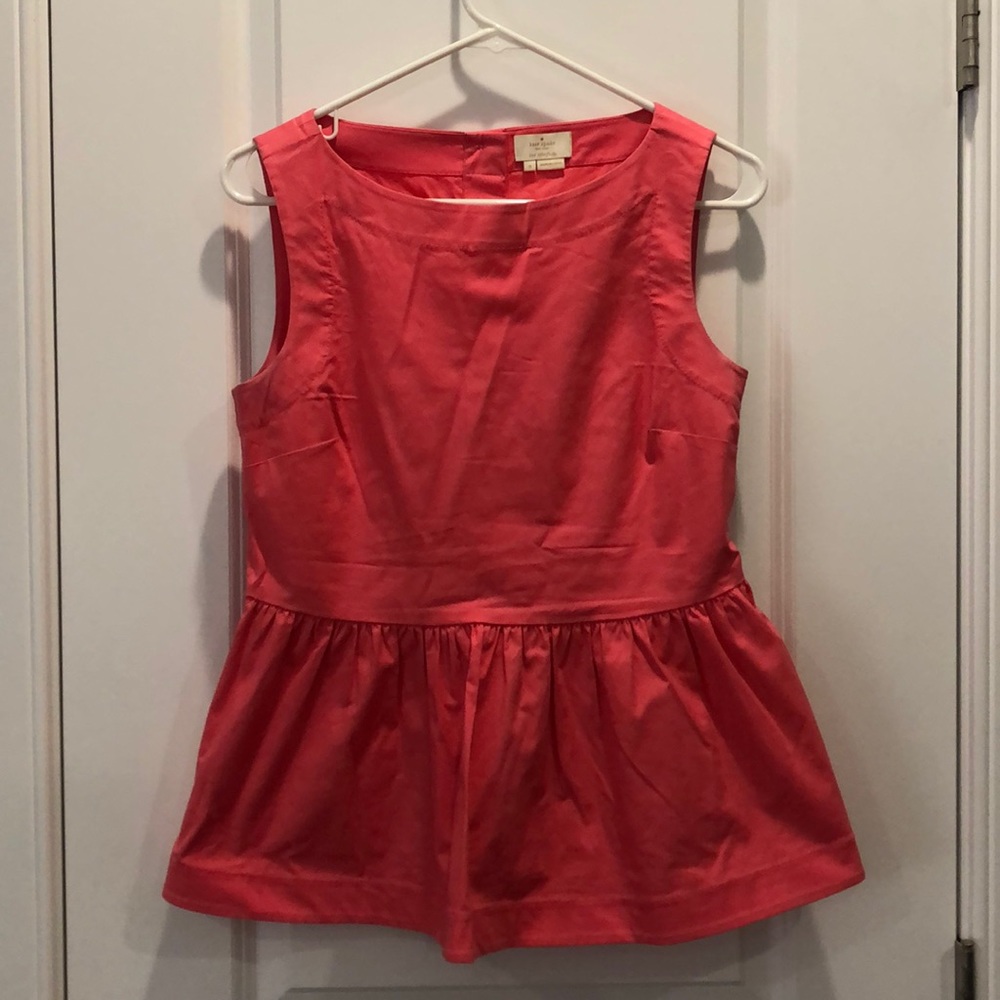Kate Spade Peplum Top